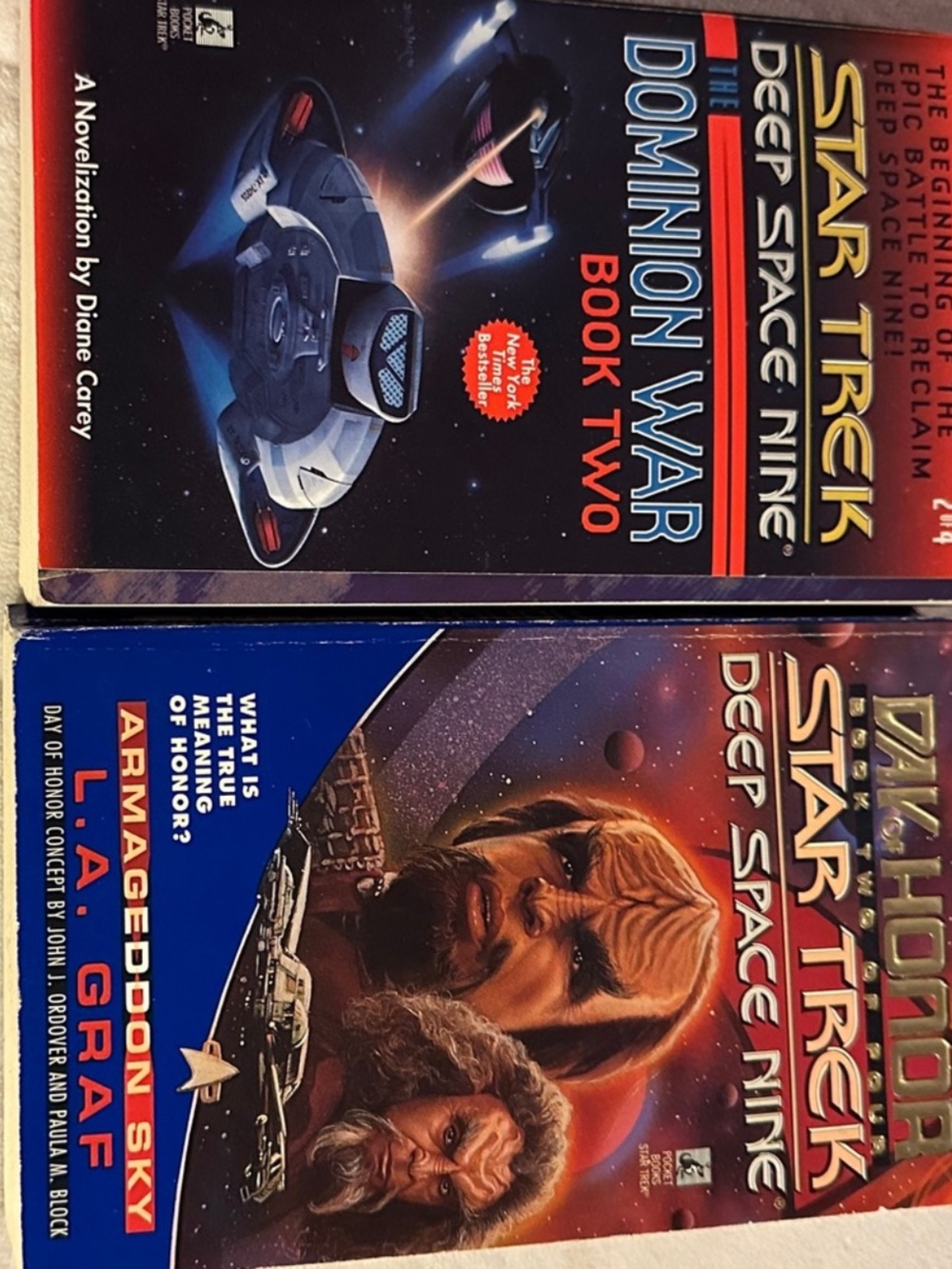 🐸2/$10🐸Star Trek Deep Space Nine Books